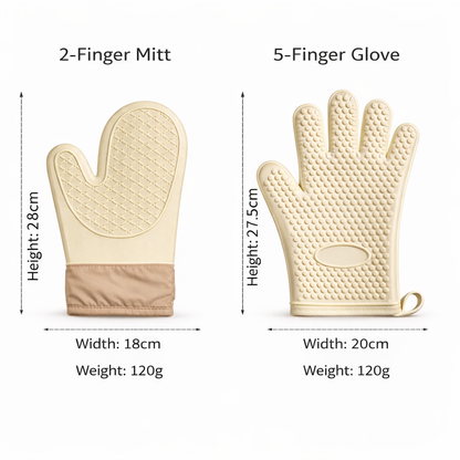 Helionixxcosh® Heat Resistant Kitchen Gloves – Safe Grip for Everyday Cooking